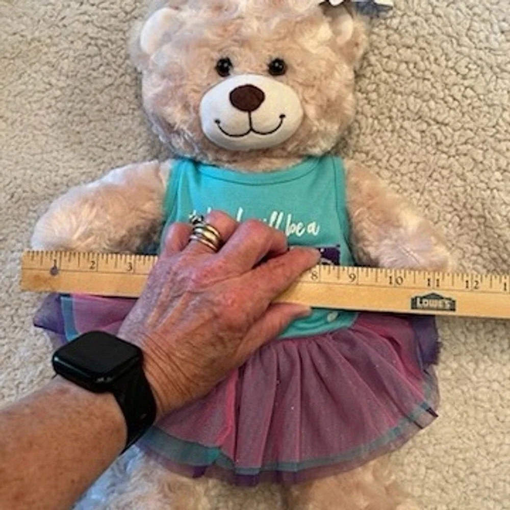 Build-A-Bear Workshop Mermaid Bear‎ Plush with Dress Multicolor NWT